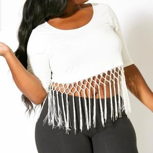 Fringe Crop Top